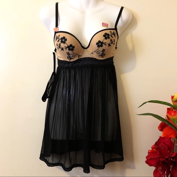 ❌🚫SOLD❌🚫Sexy 2Pc Baby Doll Lingerie - Picture 4 of 8